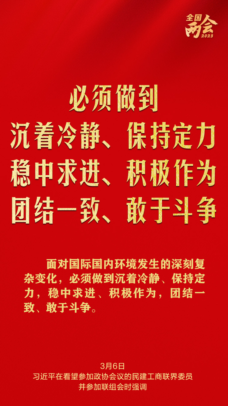 習近平總書記兩會金句