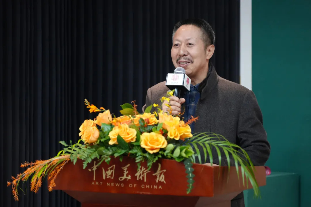陕西省美术家协会副主席解安宁致辞